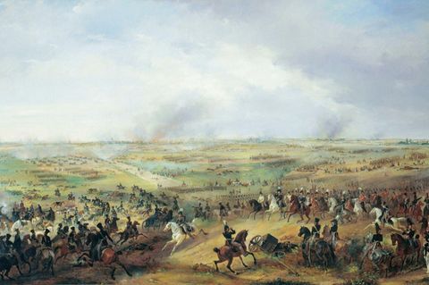 Napoleons Truppen auf der einen Seite, Preußen und Verbündete auf der anderen: Vor den Toren Leipzigs kommt es zur Entscheidung