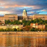 Buda Castle Hill with the Danube, Budapest, Hungary