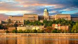 Buda Castle Hill with the Danube, Budapest, Hungary