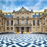 Versailles palace facade.