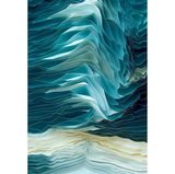 Kristallisierter Zuckersirup unter dem Mikroskop