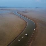 Obwohl die Amazonasregion im Norden Brasiliens von Regenwald dominiert wird, ist das Ausbleiben von Niederschlägen hier zunächst nichts Außergewöhnliches: Auf die Regenzeit zwischen Januar und Mai, in der die meisten Niederschläge fallen, folgt eine mehrere Monate andauernde Trockenperiode. Doch was sich in diesem Jahr in der Region abspielt, übersteigt jede Vorstellungskraft. Das Amazonasgebiet ist völlig ausgetrocknet, Umweltschützende und Anwohner sprechen von einer "historischen Dürre" - vielleicht der schlimmsten, die es je gegeben hat. Der einst mächtige Amazonas ist zu einem kümmerlichen Rinnsal geschrumpft.