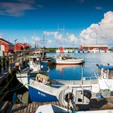  Jutland, Ringkobing, old harbor, boats Object Name=J2D9N7 Original Transmission Reference=20231101183352 Source=www.mauritius-images.com Caption Writer/Editor=mauritius Images, Germany Credit=mauritius images / Alamy Stock P Copyright Notice=