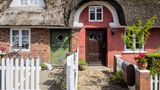 Traditional house in Nordby on the danish island Fano 