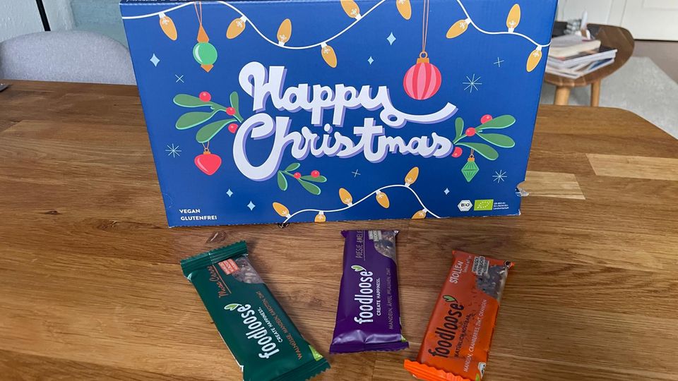 foodloose Nussriegel Adventskalender