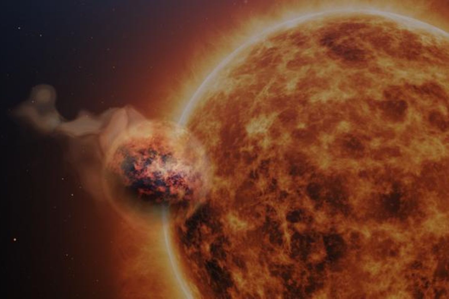 WASP107b Auf diesem fluffigen es Sand [GEO]