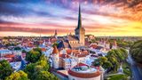 Blick auf die Altstadt von Tallin