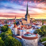 Blick auf die Altstadt von Tallin