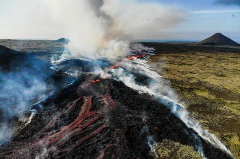 Vulkanausbruch auf Island