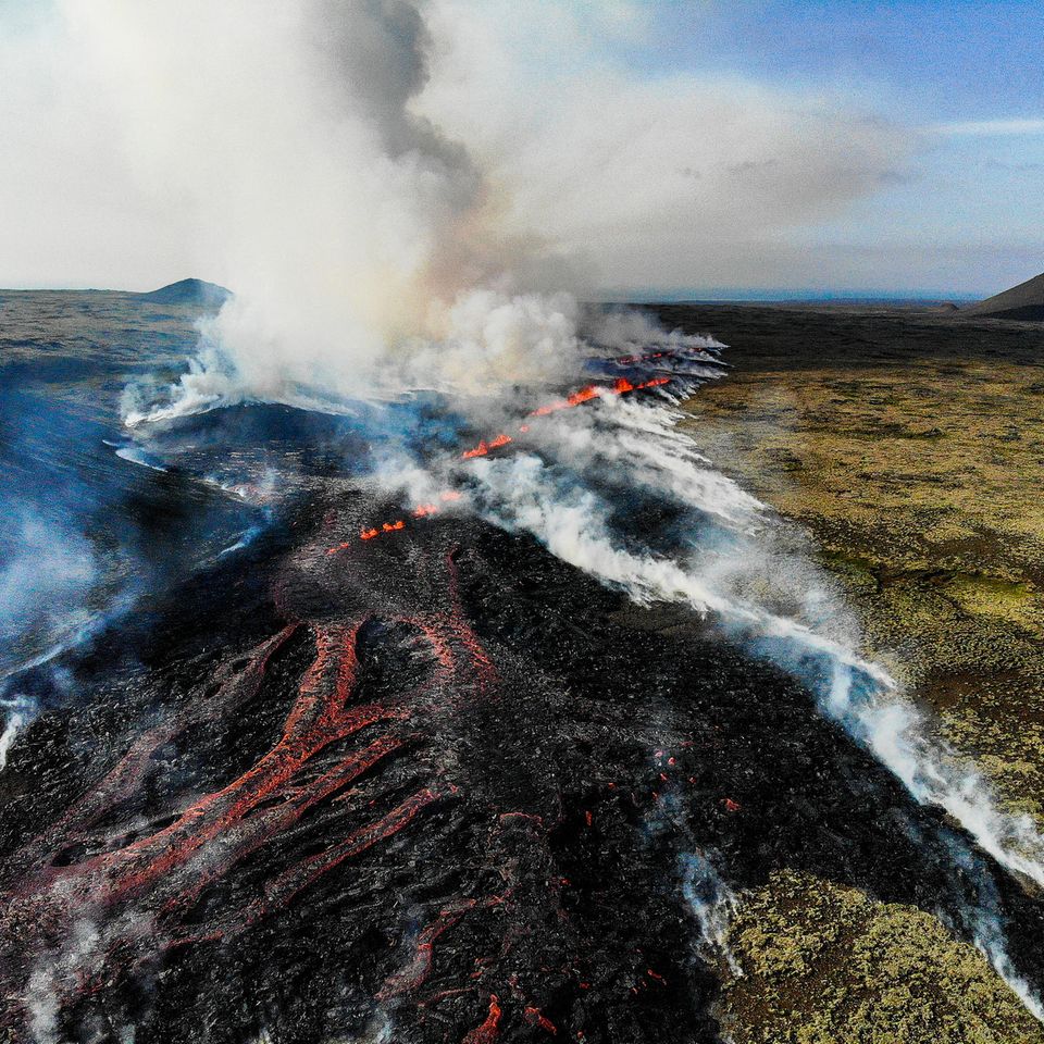 Vulkanausbruch auf Island