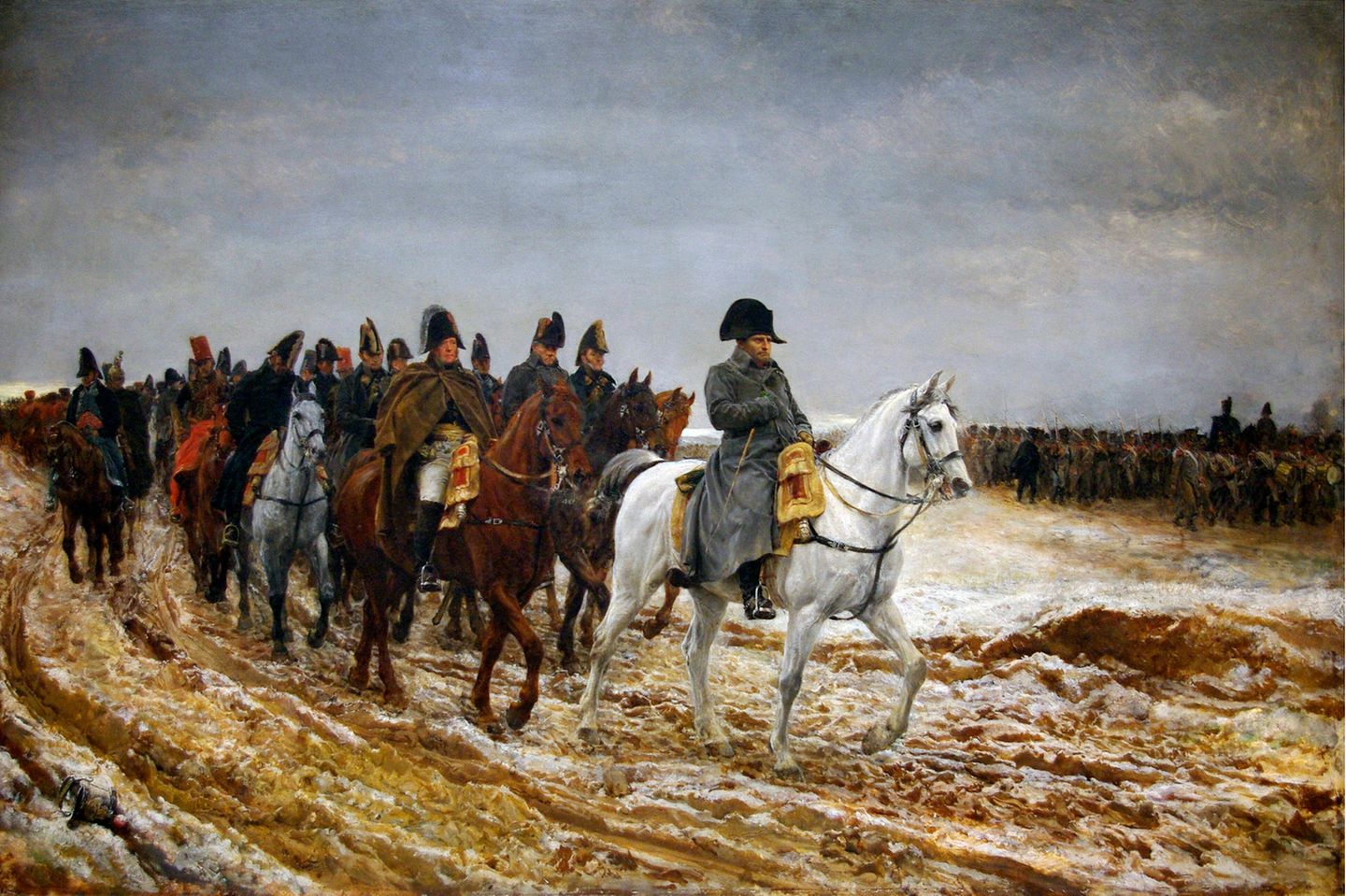 Napoleon zu Pferde