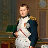 Napoleon stehend mit Hand in der Weste