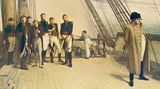 Napoleon an Bord der "Bellerophon"