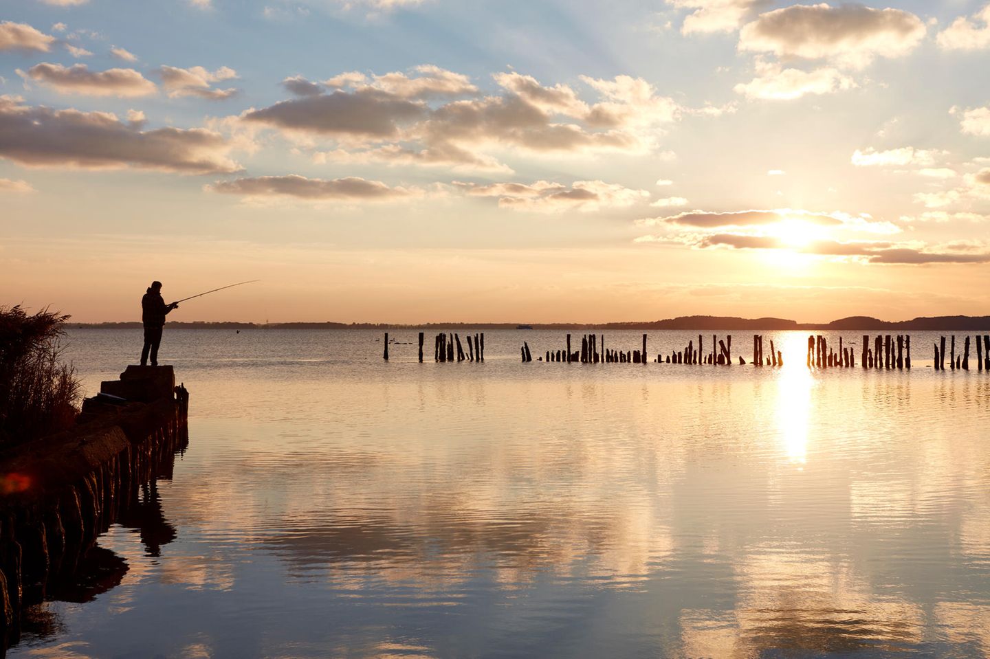 Auf Fang gehen: Angelrevier Rügen Angler auf Rügen