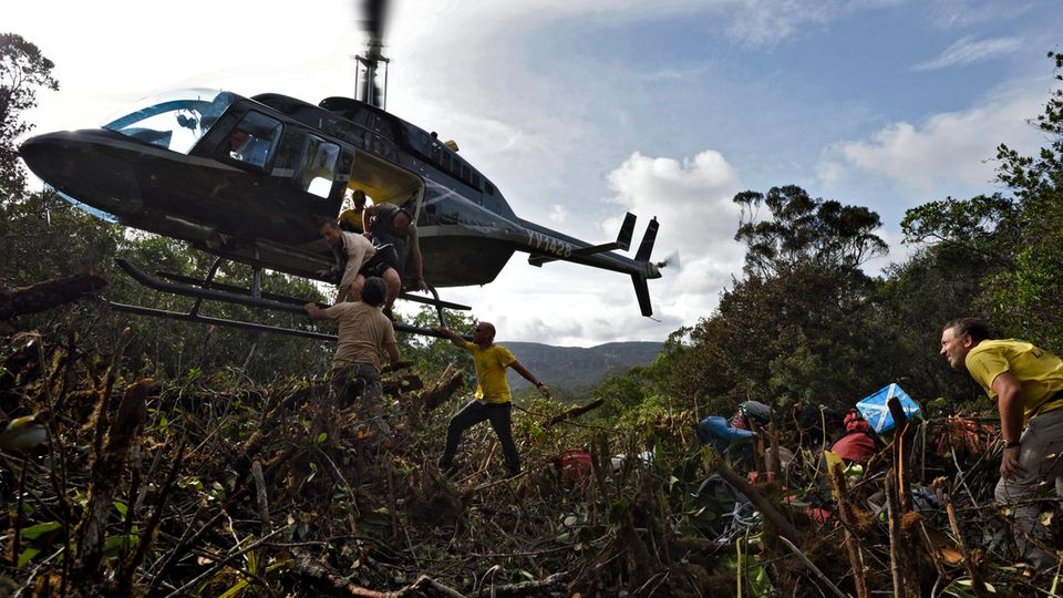 Helikopterlandung