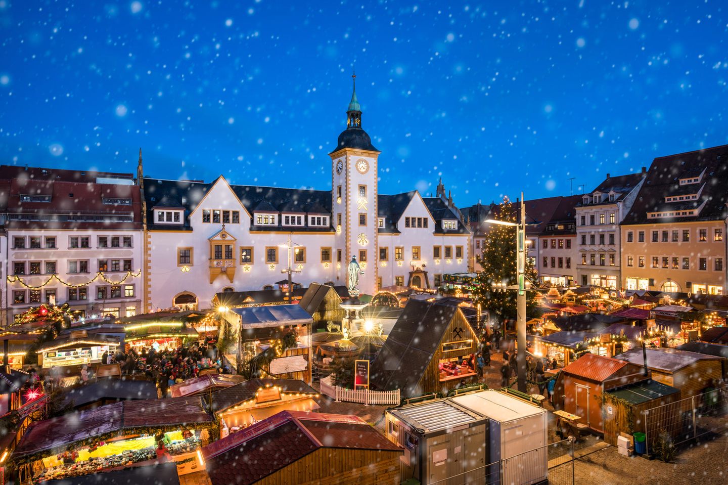 Weihnachtsmarkt in Freiberg