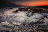 Das Schwarze Meer von Tulenovo, Bulgarien