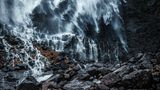 Wasserfall Fossa auf der Insel Streymoy