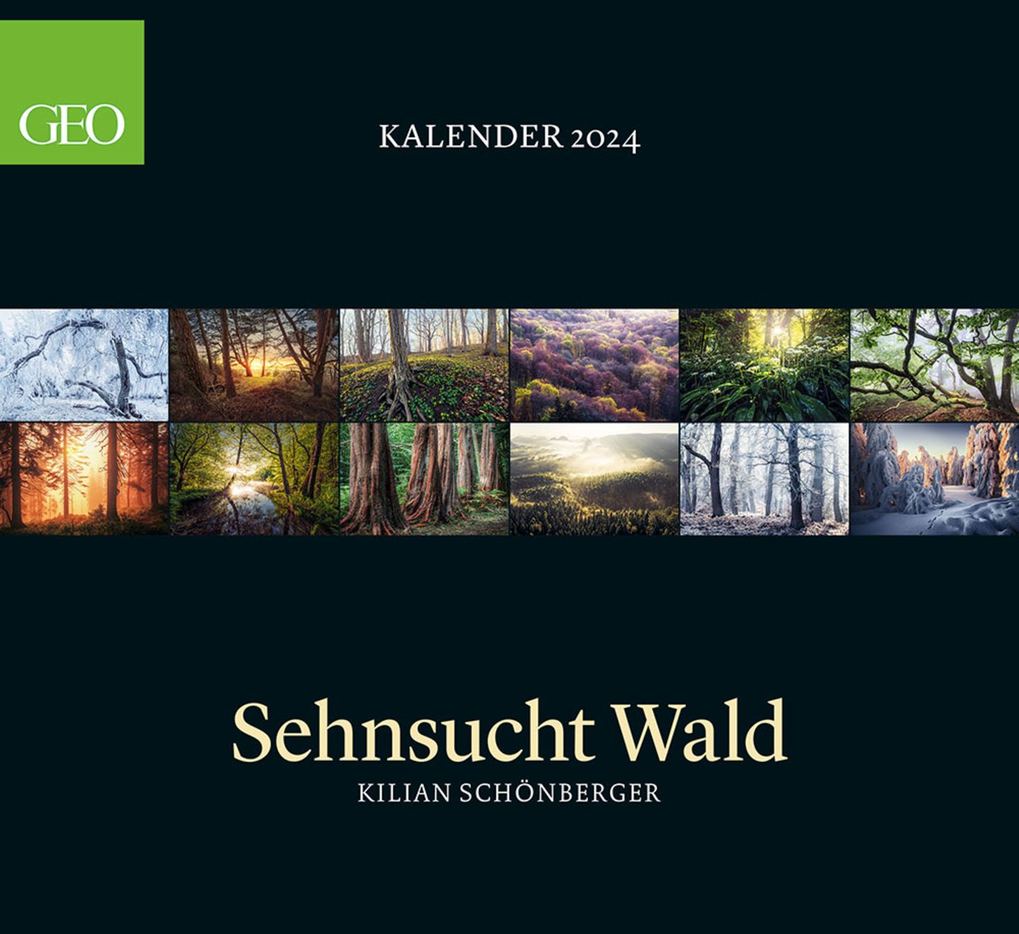 GEO Kalender "Sehnsucht Wald" 2024