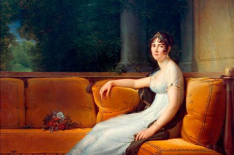 Josephine auf dem Sofa