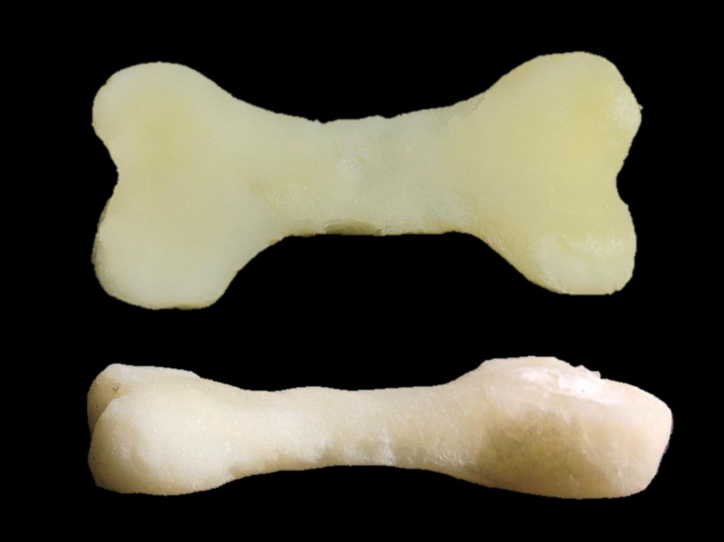 Ein dreidimensionaler Ersatzknochen aus dem Drucker: Mit ihrer neuen Methode wollen die Forschenden nicht nur Gewebe reparieren, sondern auch Knochenrisse stopfen