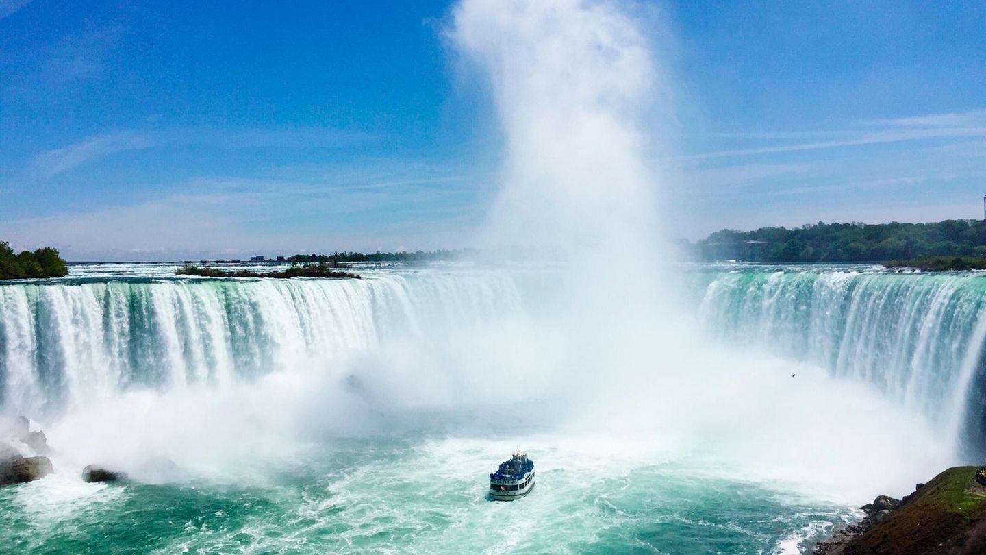 Niagara-Fälle: Und ewig fällt das Wasser Niagara-Fälle: Und ewig fällt das Wasser