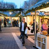 Der Holiday Market am Union Square in New York City