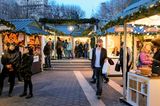 Der Holiday Market am Union Square in New York City