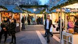 Der Holiday Market am Union Square in New York City
