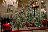 Lobby des Plaza Hotels in new York City zu Weihnachten