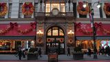 Fensterdeko an Weihnachten bei Macy's in New York