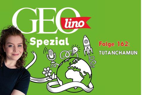 Das Thema in Folge 157 des Podcasts GEOlino Spezial: Tutanchamun!