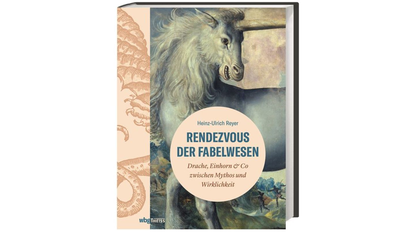 Sagenhafte Geschöpfe: Lesetipp: Der Zoologe Heinz-Ulrich Reyer beschreibt in seinem Buch den Mythos zahlreicher Fabelwesen – und die vergebliche, teils Jahrhunderte währende Suche nach ihnen. Heinz-Ulrich Reyer: Rendezvous der Fabelwesen, wbg Theiss, 50 €, online erhältlich auch bei Amazon oder medimops Lesetipp: Der Zoologe Heinz-Ulrich Reyer beschreibt in seinem Buch den Mythos zahlreicher Fabelwesen – und die vergebliche, teils Jahrhunderte währende Suche nach ihnen. Heinz-Ulrich Reyer: Rendezvous der Fabelwesen, wbg Theiss, 50 €, online erhältlich auch bei Amazon oder medimops
