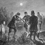 Männer graben bei Vollmund ein Grab auf einem Friedhof aus