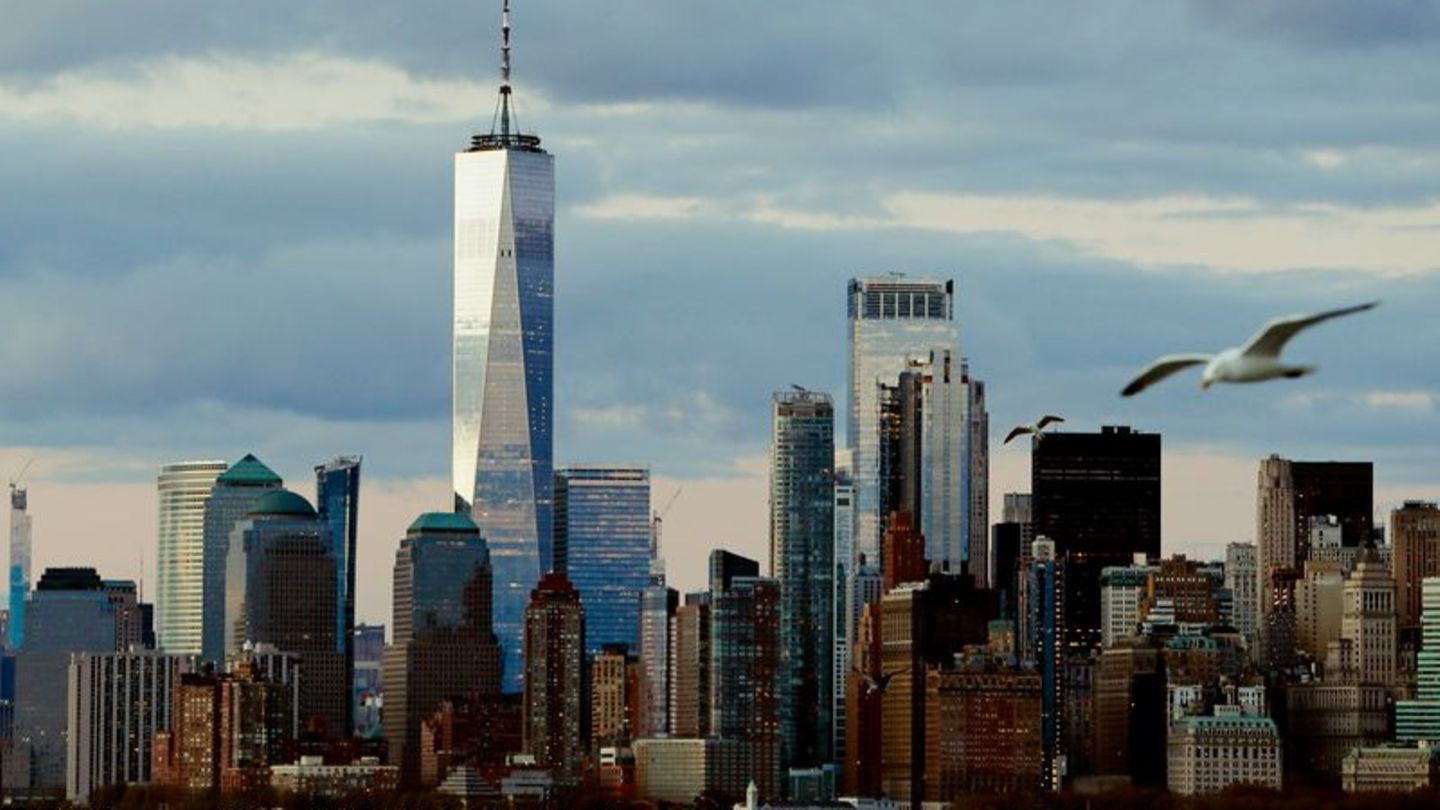 Die Skyline von New York City