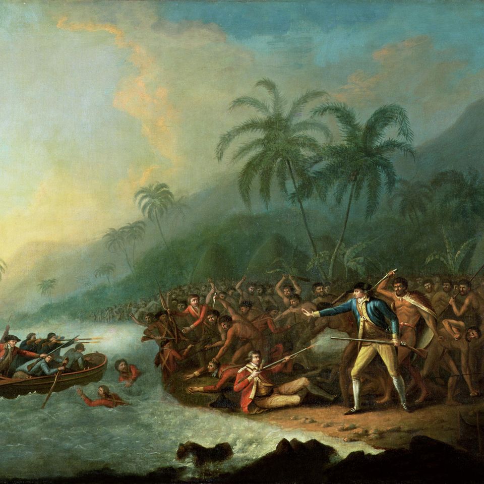 Entdeckungsfahrt: Erst als Gott verehrt, dann getötet: Das gewaltsame Ende des James Cook