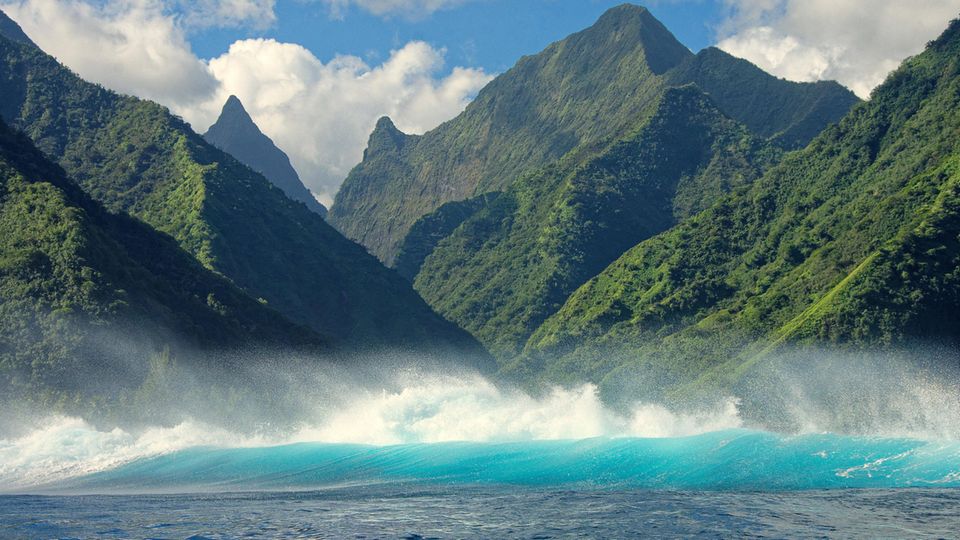 Die Welle von Teahupoo