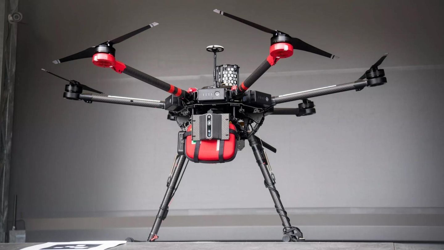 Der Quadcopter der Firma Everdrone
