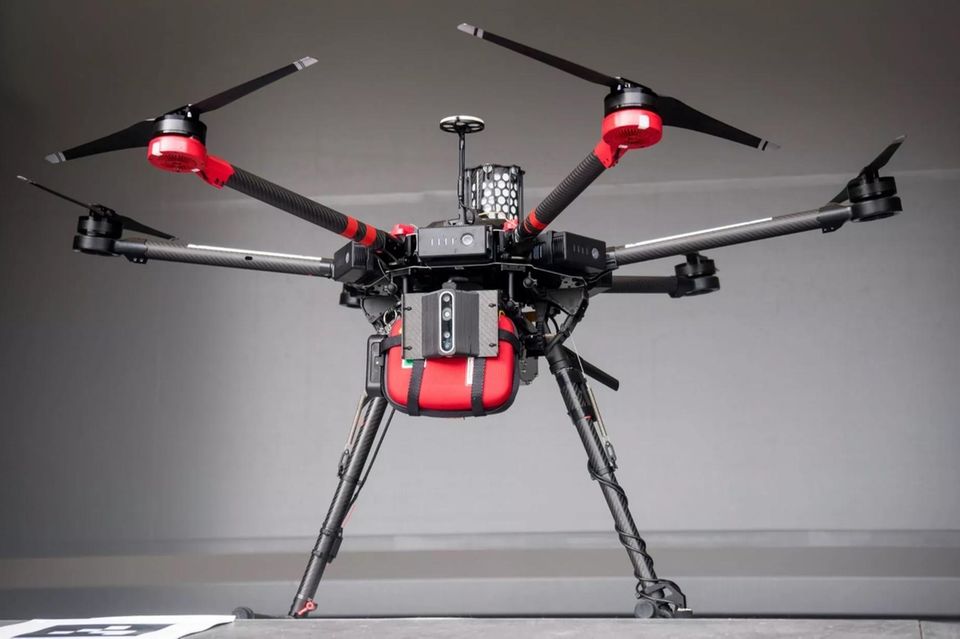 Der Quadcopter der Firma Everdrone