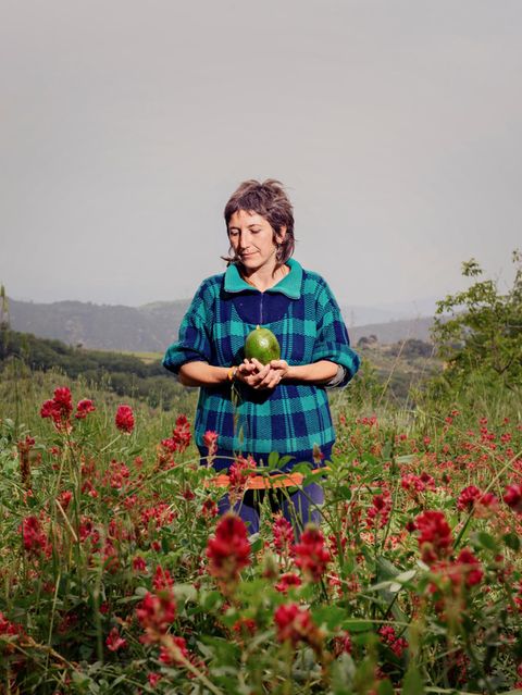 Landwirtin Elena Giorgianni setzt trotz der Wasserproblematik auf Tropenfrüchte
