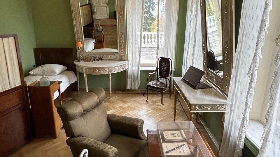 Blick in Lenins Sterbezimmer