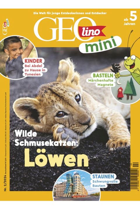 GEOlino Mini 01-2024 Löwen