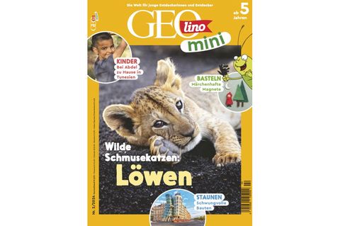 GEOlino Mini 01-2024 Löwen