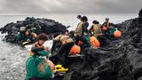 Taucherinnen in Jeju Island, Südkorea