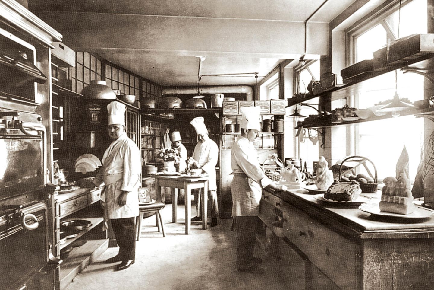 Köche in der Hotelküche