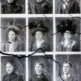 Die jahrzehntelange Lagerung in der Scheune hat den Negativplatten aus Glas zugesetzt: Einige sind zerbrochen, rissig, oder die Bilder sind miteinander verschmolzen