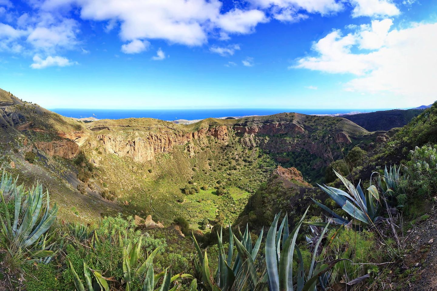 Bandama Krater auf Gran Canaria