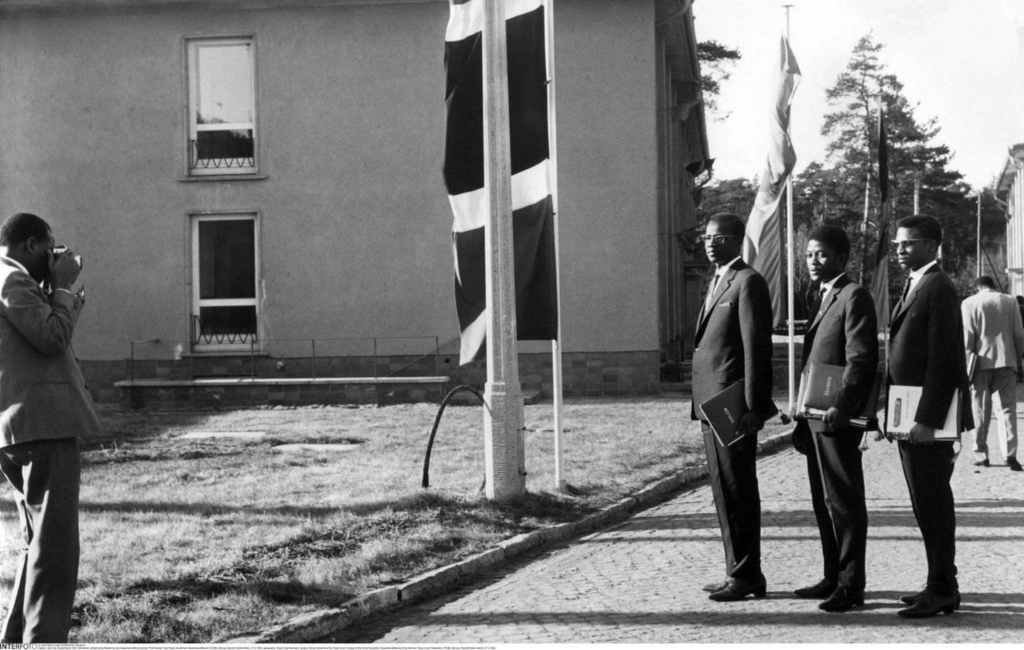 afrikanische Studenten an der Gewerkschaftshochschule "Fritz Heckert" 1963