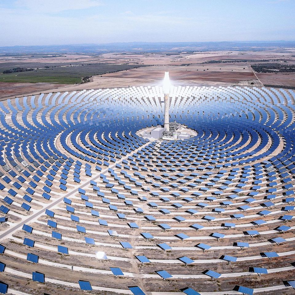 Fuentes de Andalucía, Spanien: Das Solarkraftwerk Gemasolar