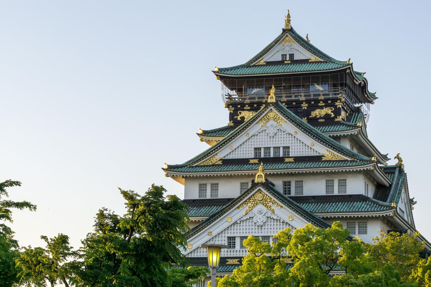 Schloss in Osaka